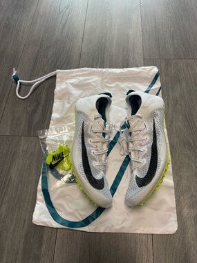 Nike Zoom Superfly Elite 2 Track Shoes Mens White Spruce FZ9662-100 new